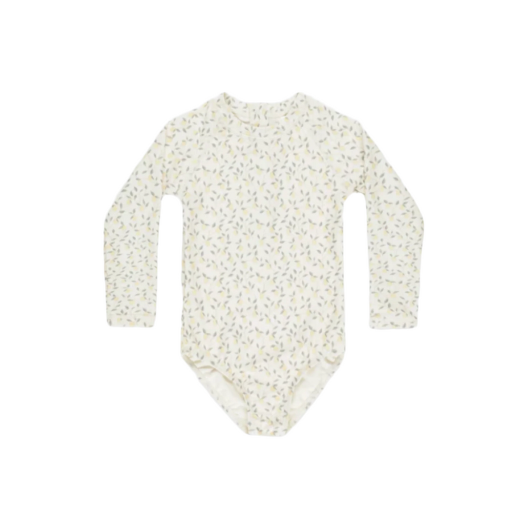 **PRE-SALE**Delphine One-Piece Lemons Rashguard - Little Kinfolk Boutique | Children's Clothing Regina, SK