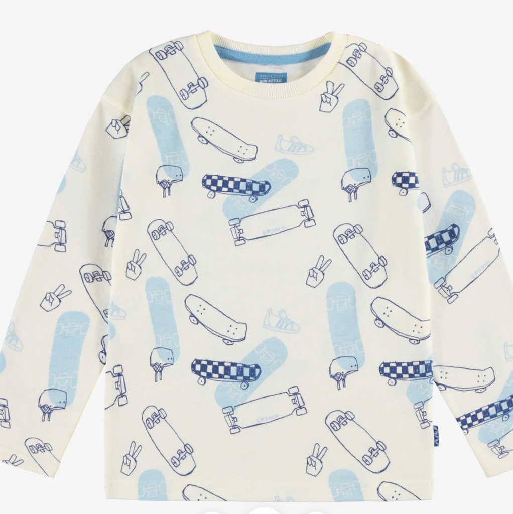 Jesse Skateboard Tee - Little Kinfolk Boutique | Children's Clothing Regina, SK