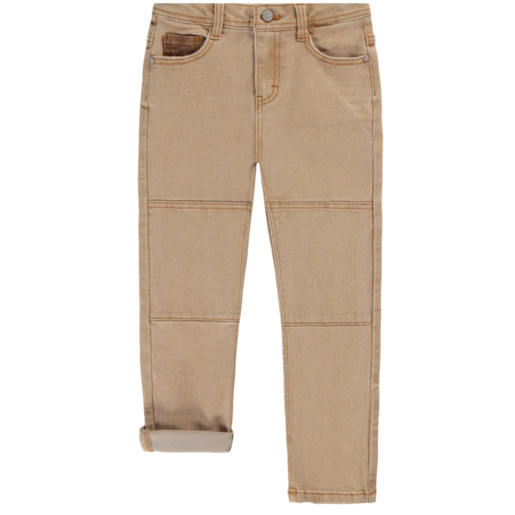 James Beige Stretch Denim - Little Kinfolk Boutique | Children's Clothing Regina, SK