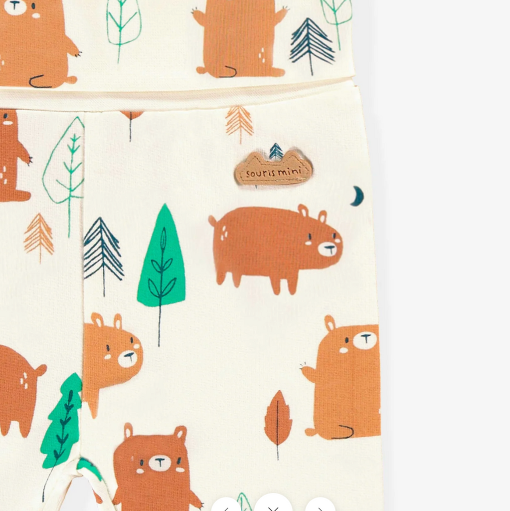 Bernie Bear Leggings - Little Kinfolk Boutique | Children's Clothing Regina, SK