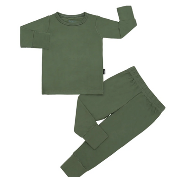 Evergreen 2 Piece PJ Set - Little Kinfolk Boutique | Children's Clothing Regina, SK