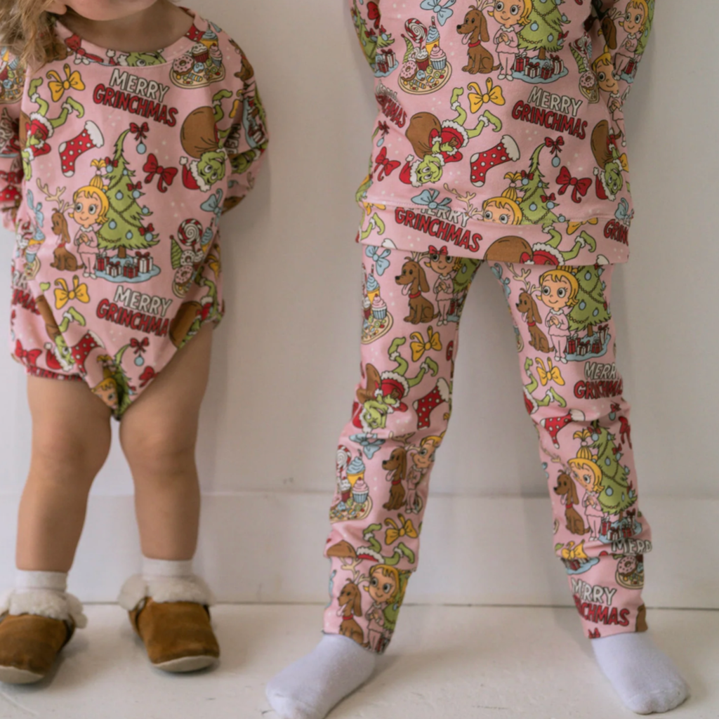 Pink Mean One Leggings - Little Kinfolk Boutique | Children's Clothing Regina, SK