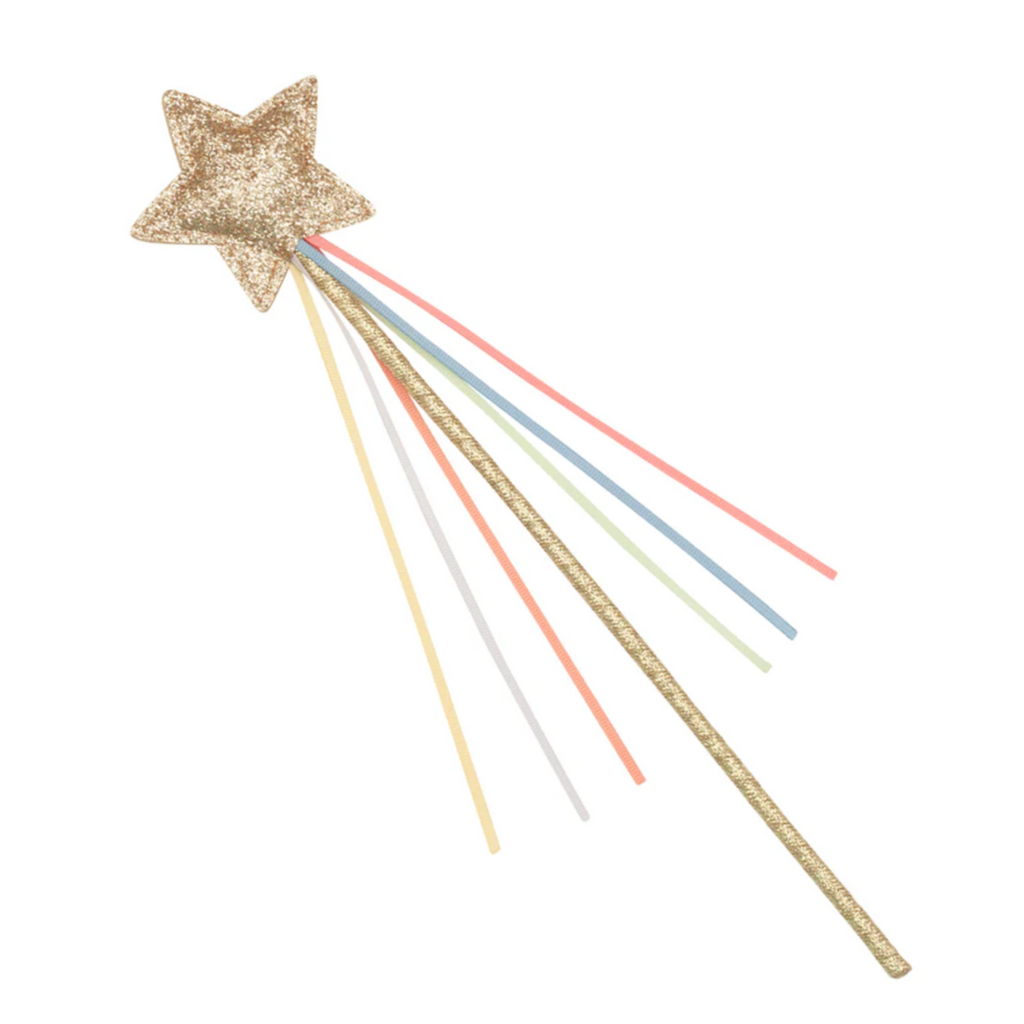 Rainbow Glitter Star Wand - Little Kinfolk Boutique | Children's Clothing Regina, SK