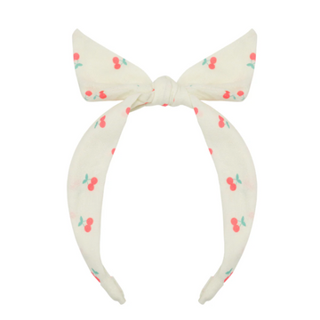 Cherry Stripe Knotted Headband - Little Kinfolk Boutique | Children's Clothing Regina, SK
