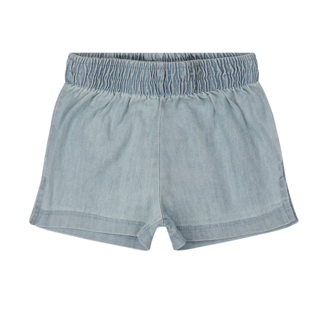 Monika Lite Denim Shorts - Little Kinfolk Boutique | Children's Clothing Regina, SK