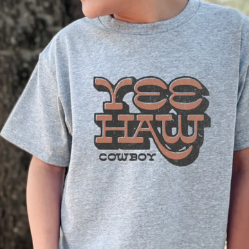 Yee Haw Cowboy Tee - Little Kinfolk Boutique | Children's Clothing Regina, SK