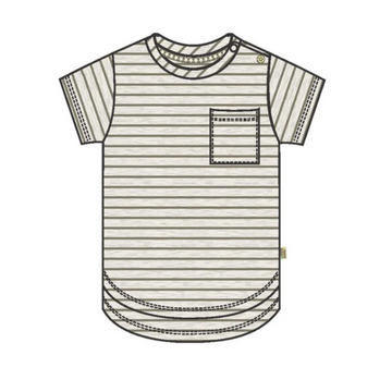 Neil HI-LO Striped Tee - Little Kinfolk Boutique | Children's Clothing Regina, SK