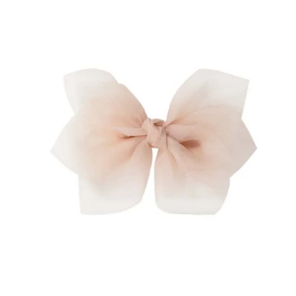 Soft Peony Fairy Bow - Little Kinfolk Boutique | Children's Clothing Regina, SK