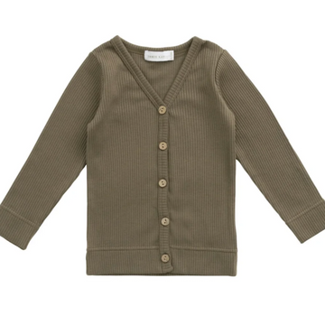 Fir Bank Organic Cotton Modal Cardigan PRESALE - Little Kinfolk Boutique | Children's Clothing Regina, SK