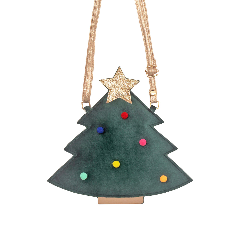 Velvet Christmas Tree Purse - Little Kinfolk Boutique | Children's Clothing Regina, SK