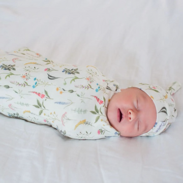 Aspen Knit Swaddle Blanket - Little Kinfolk Boutique | Children's Clothing Regina, SK