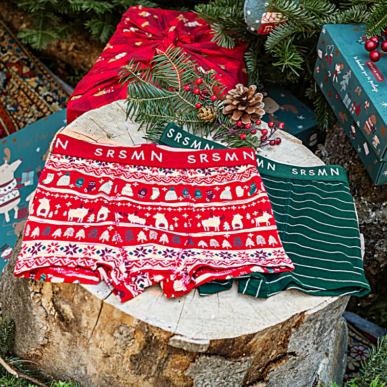 Holiday Boxers - Little Kinfolk Boutique | Children's Clothing Regina, SK