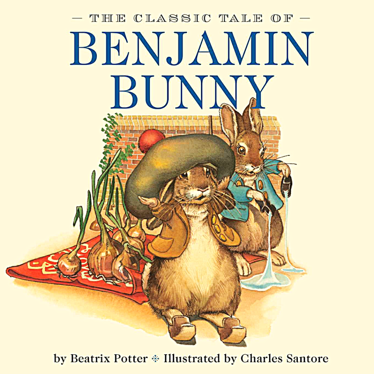 Benjamin Bunny by Beatrix Potter - Little Kinfolk Boutique | Children's Clothing Regina, SK