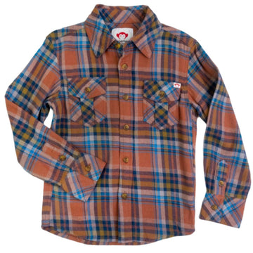 Clay Flannel Shirt - Little Kinfolk Boutique | Children's Clothing Regina, SK