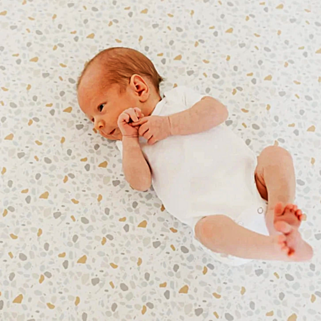 Copper Pearl Crib Sheets - Little Kinfolk Boutique | Children's Clothing Regina, SK