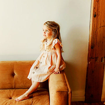 Delilah Ruffle Dress - Little Kinfolk Boutique