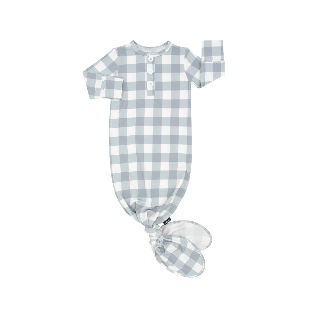 Denim Plaid Sleep Gown - Little Kinfolk Boutique | Children's Clothing Regina, SK