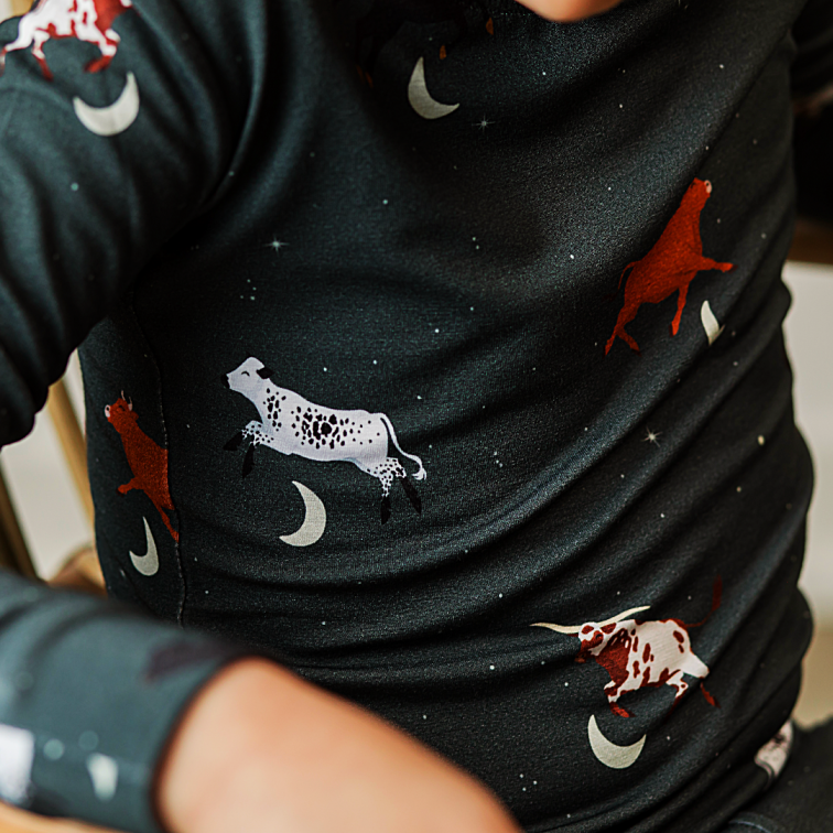 MOONFRUIT x LITTLE KINFOLK Hey Diddle Diddle Pyjama - Little Kinfolk Boutique | Children's Clothing Regina, SK