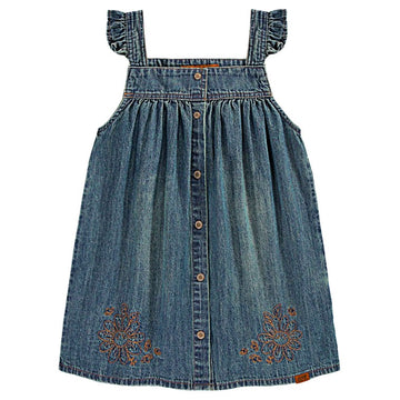 Fiona Denim Dress - Little Kinfolk Boutique | Children's Clothing Regina, SK