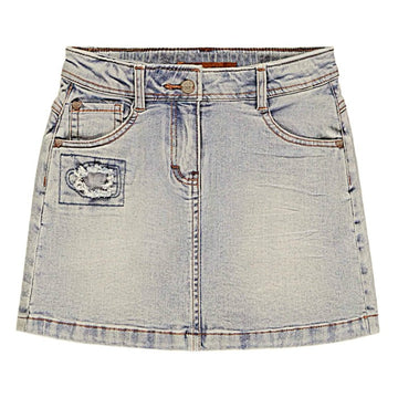 Edelle Denim Skirt - Little Kinfolk Boutique | Children's Clothing Regina, SK