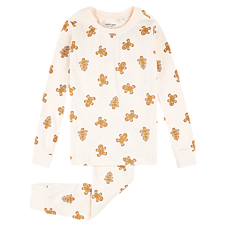 Gingerbread 2 Piece PJ Set - Little Kinfolk Boutique | Children's Clothing Regina, SK