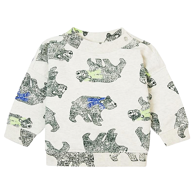 Gouzon Bear Long Sleeve - Little Kinfolk Boutique | Children's Clothing Regina, SK