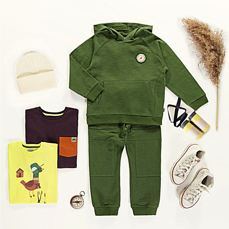 Graham Relaxed Fit Jogger - Little Kinfolk Boutique | Children's Clothing Regina, SK