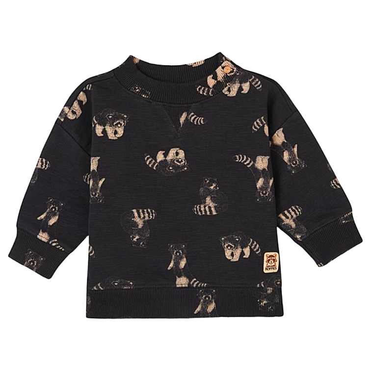 Grijota Raccoon Sweatshirt - Little Kinfolk Boutique | Children's Clothing Regina, SK