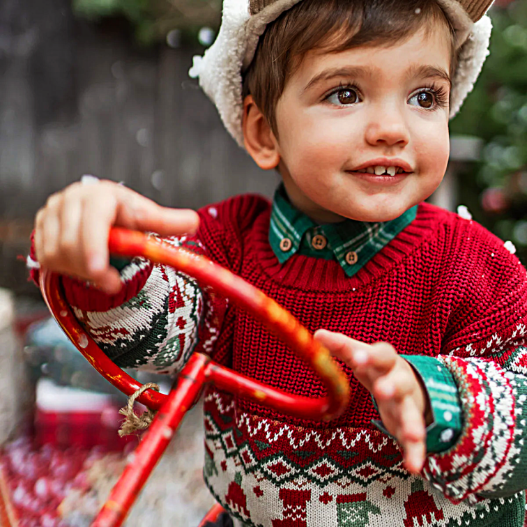 Henry Holiday Sweater - Little Kinfolk Boutique | Children's Clothing Regina, SK