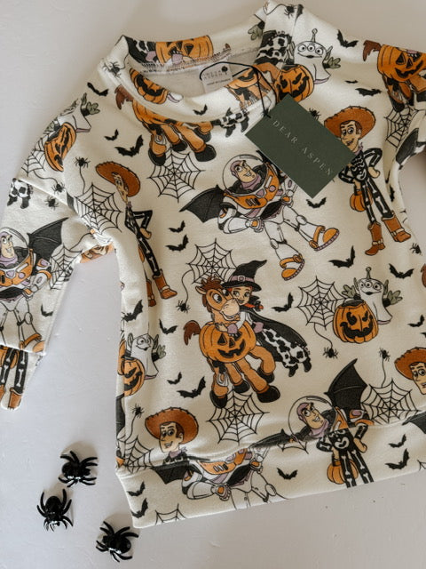 Spooky Toys Crewneck - Little Kinfolk Boutique | Children's Clothing Regina, SK
