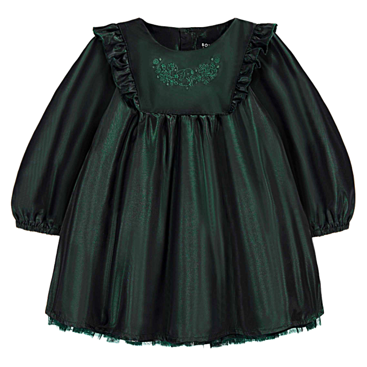 Lottie Holiday Dress - Little Kinfolk Boutique | Children's Clothing Regina, SK