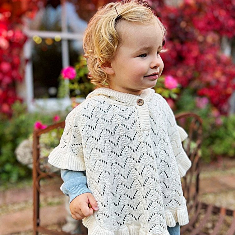 Loveday Poncho F24 - Little Kinfolk Boutique