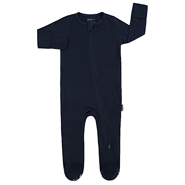 Midnight Footed Sleeper - Little Kinfolk Boutique | Children's Clothing Regina, SK