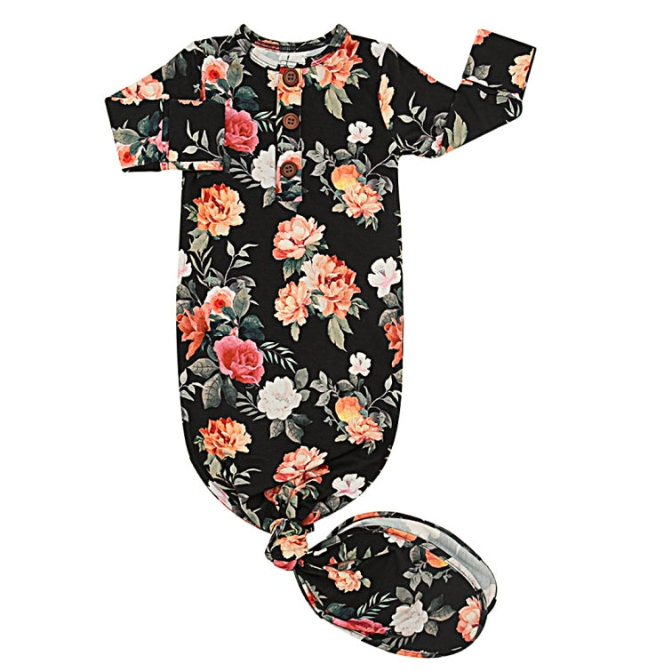 Knotted Sleep Gowns - Little Kinfolk Boutique | Children's Clothing Regina, SK