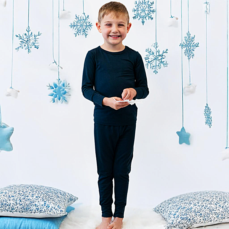 Midnight 2 Piece PJ Set - Little Kinfolk Boutique | Children's Clothing Regina, SK