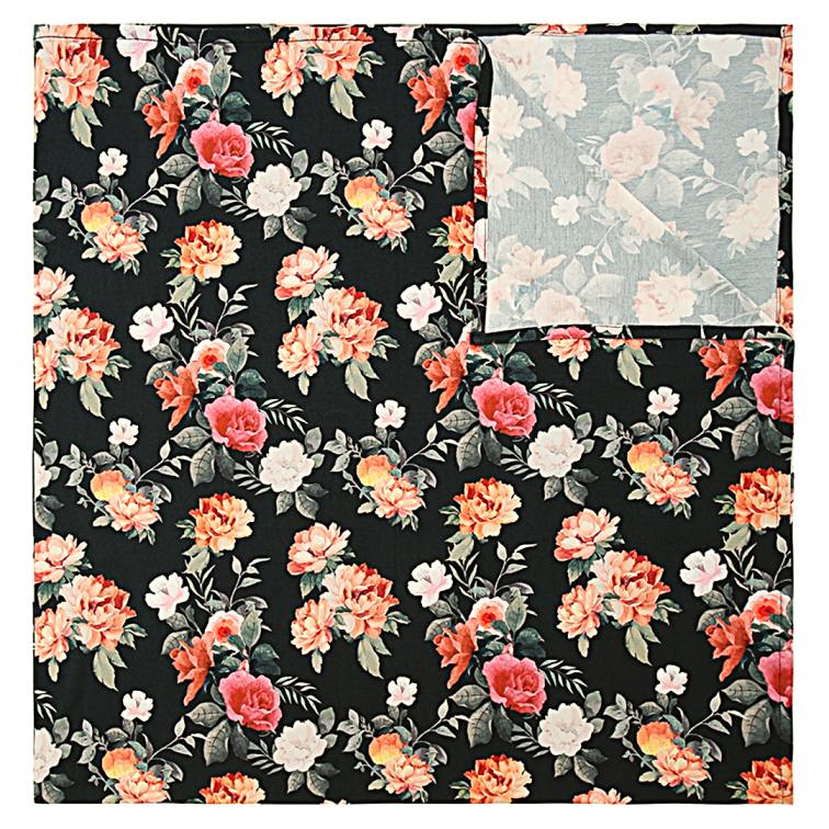 Midnight Blossom Swaddle Blanket - Little Kinfolk Boutique | Children's Clothing Regina, SK