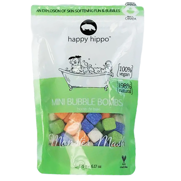 Happy Hippo Bath Co. Mini Bath Bombs - Little Kinfolk Boutique | Children's Clothing Regina, SK