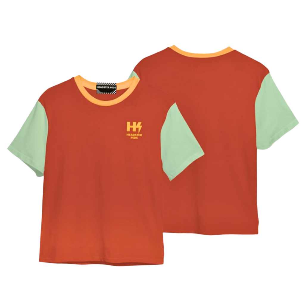 Napolitan Colour-Block Tee SS25 - Little Kinfolk Boutique | Children's Clothing Regina, SK