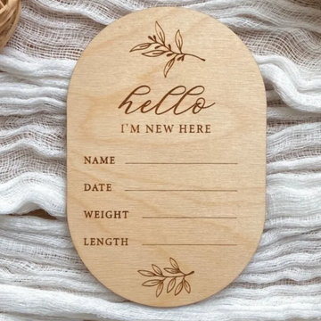 New Baby Welcome Signs - Little Kinfolk Boutique