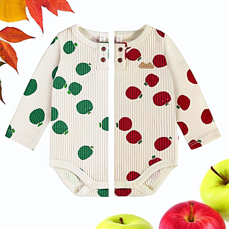 Apples Onesies - Little Kinfolk Boutique | Children's Clothing Regina, SK