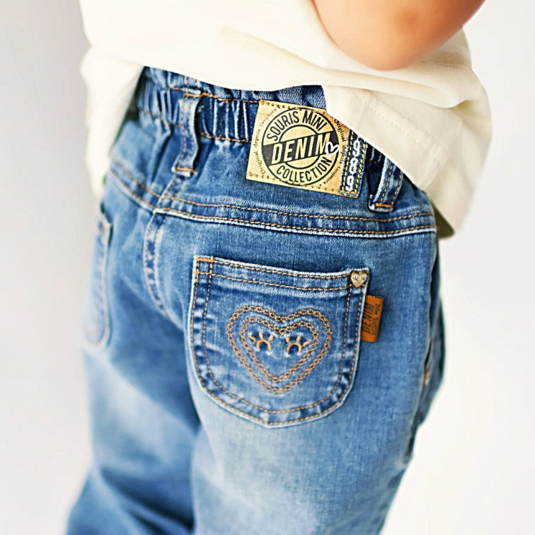 Kasia Stretch Denim - Little Kinfolk Boutique | Children's Clothing Regina, SK