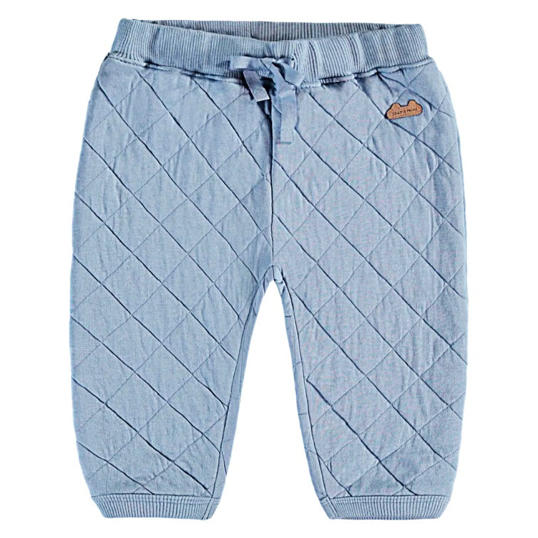 Blue Logan Quilted Pants - Little Kinfolk Boutique | Children's Clothing Regina, SK