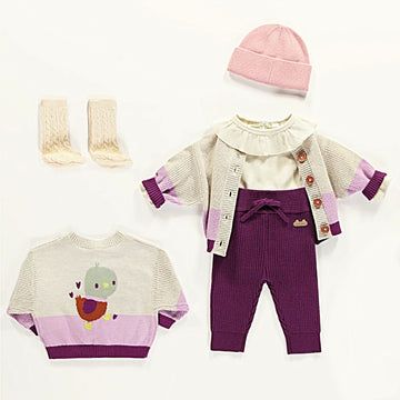 Paulette Knitted Joggers - Little Kinfolk Boutique | Children's Clothing Regina, SK