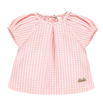 Peppa Plaid Top - Little Kinfolk Boutique