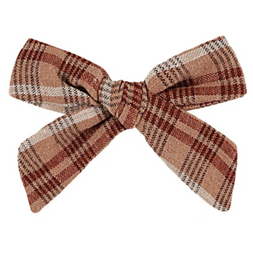 Autumn Plaid Bow - Little Kinfolk Boutique | Children's Clothing Regina, SK