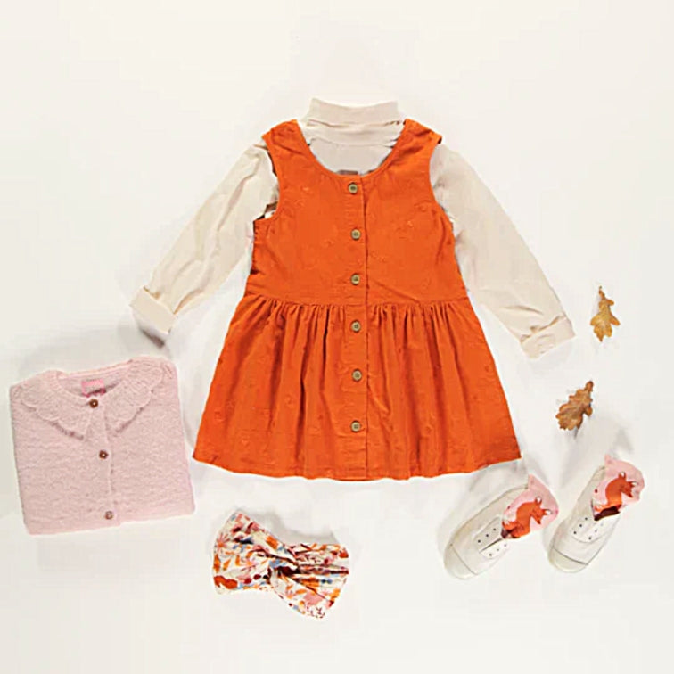 Rachel Corduroy Dress - Little Kinfolk Boutique | Children's Clothing Regina, SK