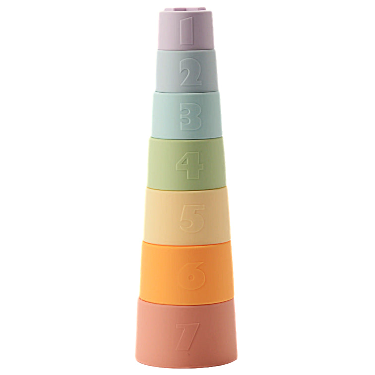 Loulou Silicone Stacking Cups - Little Kinfolk Boutique