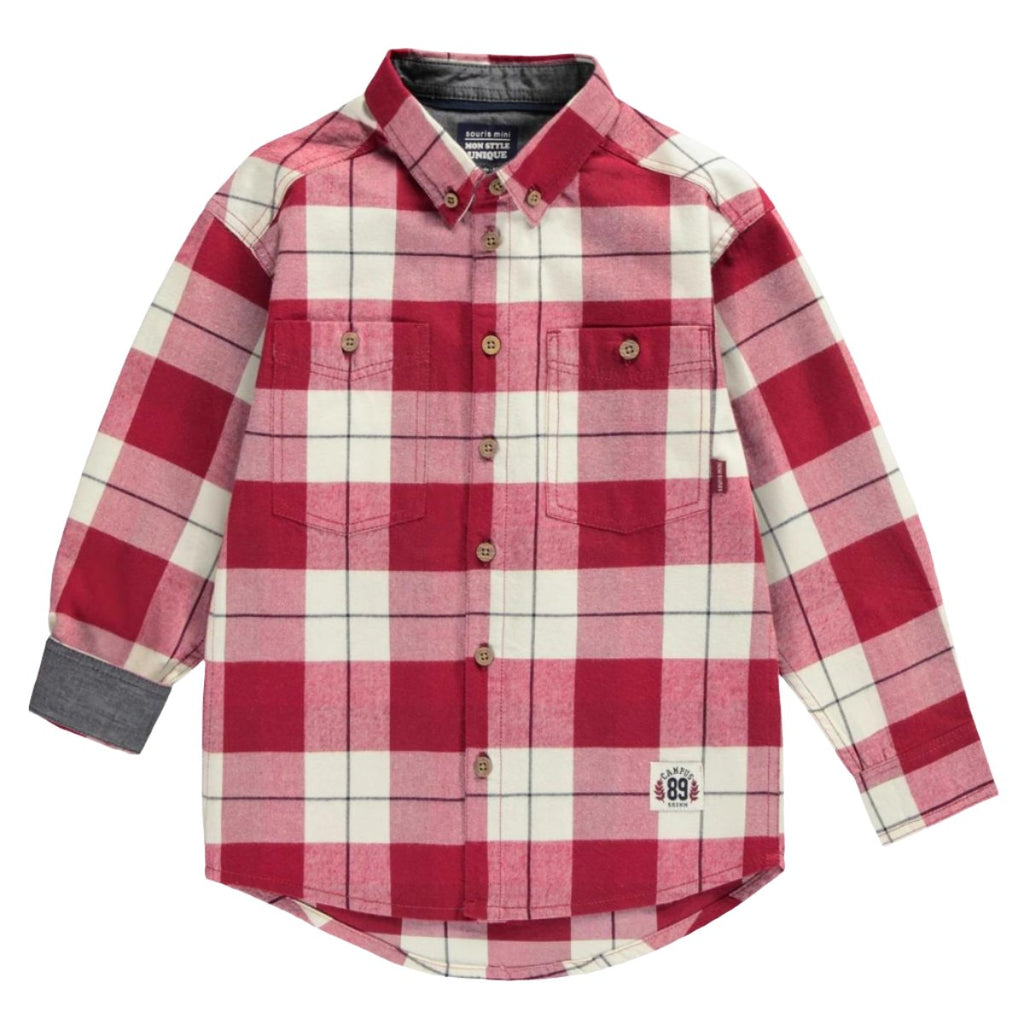 Apelles Plaid Shirt - Little Kinfolk Boutique | Children's Clothing Regina, SK