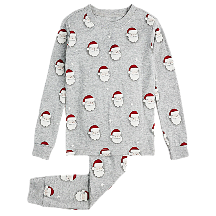 Santa 2 Piece PJ Set - Little Kinfolk Boutique | Children's Clothing Regina, SK