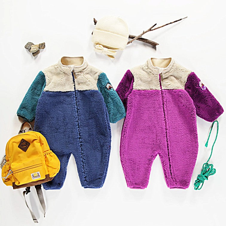 Sherpa Colour Block One-Piece - Little Kinfolk Boutique | Children's Clothing Regina, SK